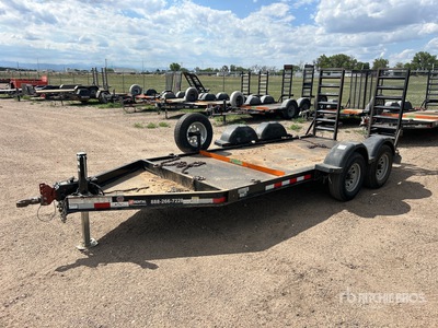 2019 Snake River 14 ft T/A Remolque Portamaquinaria