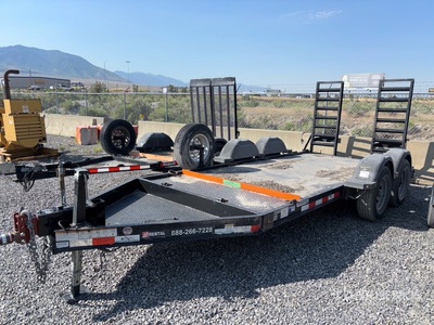 2020 Snake River 9000 lb 14 ft T/A Equipment Trailer