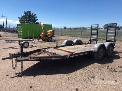 2019 Snake River 14 ft T/A Equipment Trailer