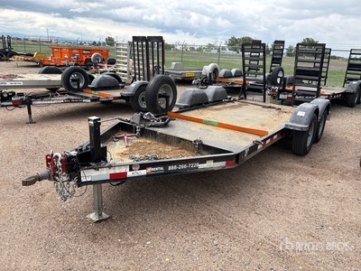 2019 Snake River 14 ft T/A Equipment Trailer