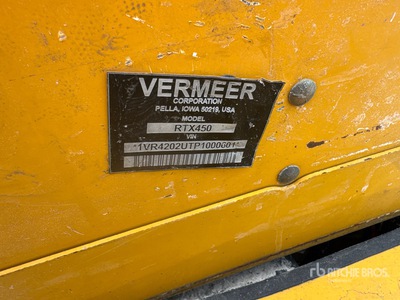 2023 Vermeer RTX450 4x4 Wykoparka