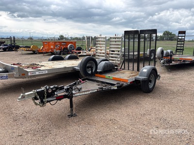 2019 Snake River 10 ft S/A Equipment Trailer