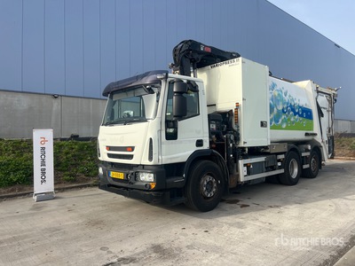 2012 Ginaf C3130N 6x2 Crane Mounted Waste Collection Truck