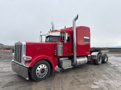 2014 Peterbilt 389 6x4 Sleeper Truck Tractor
