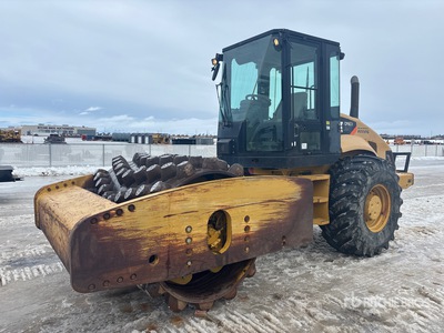 2008 Cat CP663E Padfoot Drum Compactor