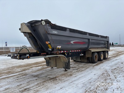 2008 Doepker 33 ft Tri/A End Dump Trailer