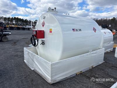 2026 AM Tank 2300N 2376 gal Skid Mounted Steel Diesel Fuel Tank (Unused)