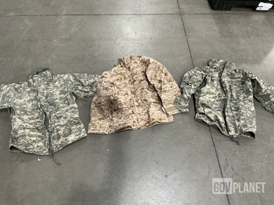 (34) Cold Weather Parkas, (12) Working Parkas & (20) Wet Weather Jackets