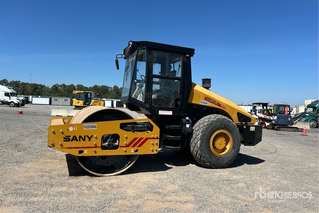 2022 Sany SSR120C-8 Smooth Drum Compactor