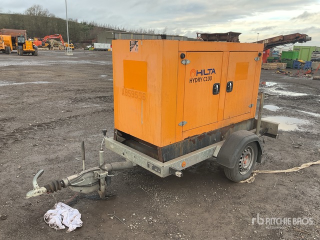 Hilta HydryC100 Trailer-Mounted Water Pump | Ritchie Bros. Auctioneers