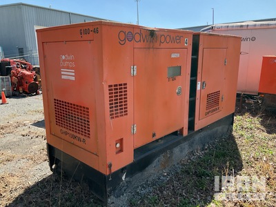 Goodwin GHP100KW-R 100 kW Skid-Mounted 発電機セット (250-749 kw/310-950 kva)