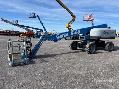 2018 Genie S-65 4WD Dual Fuel Telescopische hoogwerker