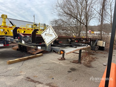 1996 Clement DBR0T4820 T/A مقطورة لرفع ووضع الحاويات