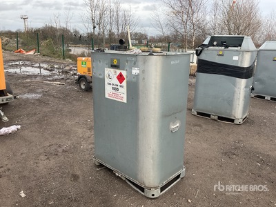 2020 Schutz VET1000 1000 L Skid Mounted Aluminum Fuel Tank