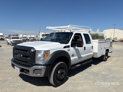 2016 Ford F-550 4x2 Crew Cab Utility Truck