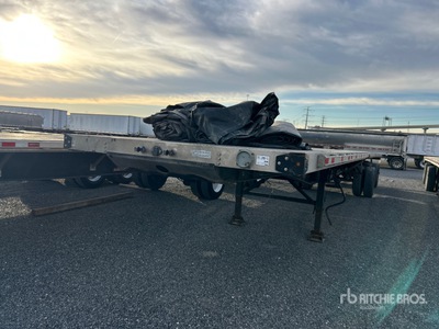 2022 Brazos 48FB 48 ft T/A Spread Axle Flatbed Trailer