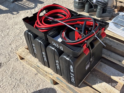 Quantity of (5) 25 ft 800 Amp Varios, tienda, almacen, consumidor (Unused)