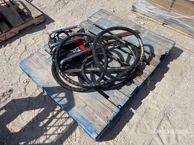 Quantity of (2) Mustang CV3500 Electric Concrete Vibrator (Unused)