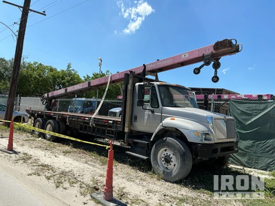 2007 Sterling LT7500 6x4 Flatbed Truck with Conveyor