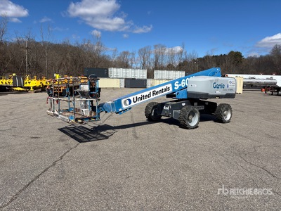 2015 Genie S-60 4WD Diesel Piattaforma monobraccio