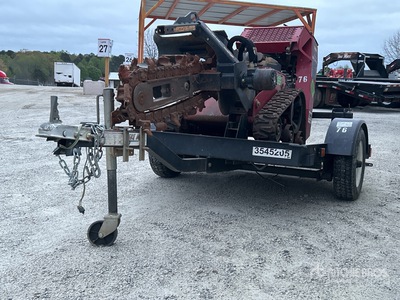 2021 Barreto Trencher 5 ft S/A Trencher Trailer