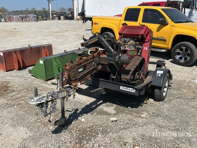 Toro TRX16 Walk Behind Trencher w/ TORO Trailer