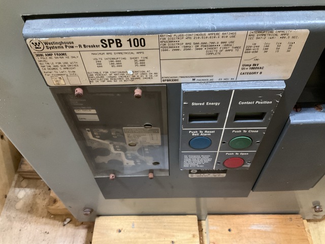 Westinghouse SPB 100 Circuit Breaker