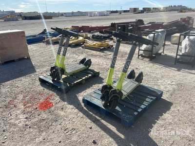 Quantity of (4) Superpedestrain Electric Scooter