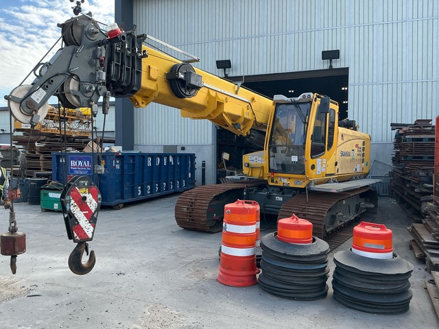 2016 Grove GHC55 Rotating Crawler Carrier Crane