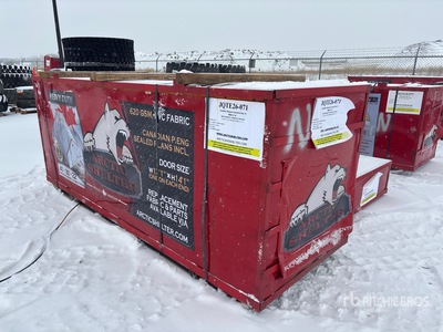 2026 Arctic Shelter 40 ft x 30 ft x 22 ft Peak Double Truss Storage Building (Unused)