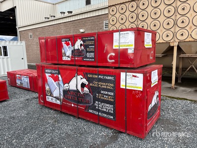 2026 Arctic Shelter 30 ft x 60 ft Peak Double Truss Storage Building (Unused)