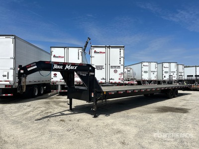 2025 Trailmax TD40T 40 ft T/A Gooseneck Equipment Trailer