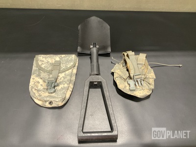 (46) Entrenching Tools, (322) Entrenching Hand Tool Carriers & Assorted Items