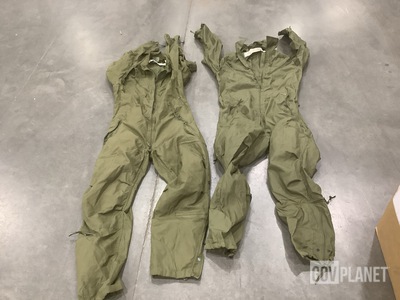 (35) Coveralls, (8) Duffel Bags, (7) All-Weather Coats & Assorted Items