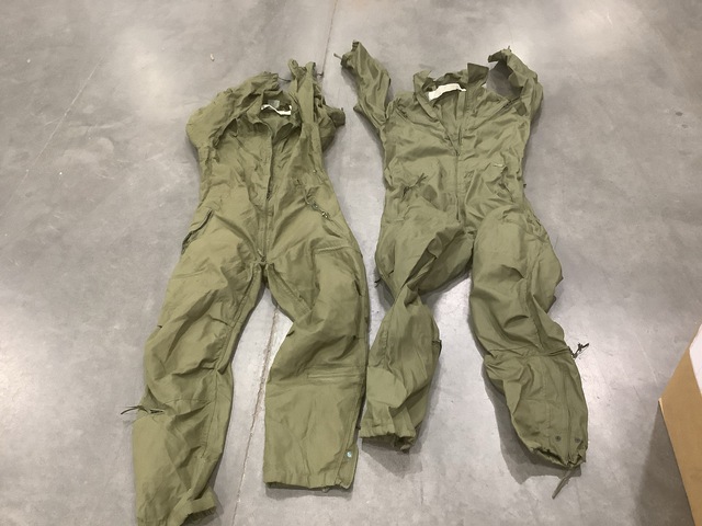 (35) Coveralls, (8) Duffel Bags, (7) All-Weather Coats & Assorted Items