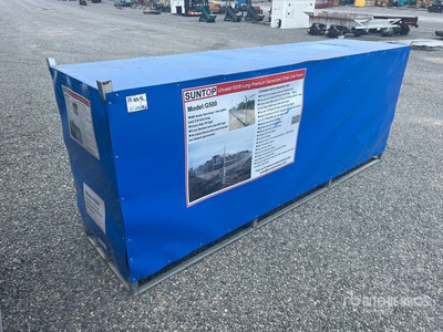 2026 SUNTOP G500 500 ft x 7 ft Galvanized Chain Link سياج (Unused)