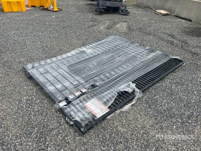 2026 SUNTOP S0720-1 20 ft Wrought Iron Bi-Parting Einfahrtstor (Unused)