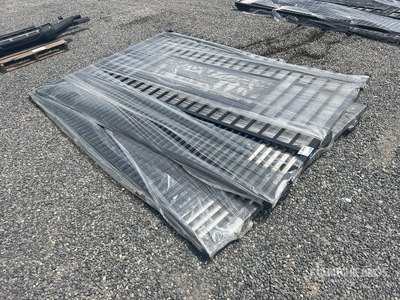 2026 SUNTOP S0720-1 20 ft Wrought Iron Bi-Parting Driveway Gate (Unused)