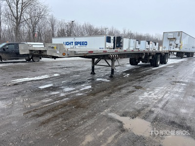 2011 Alutrec 53 ft T/A Flatbed Trailer