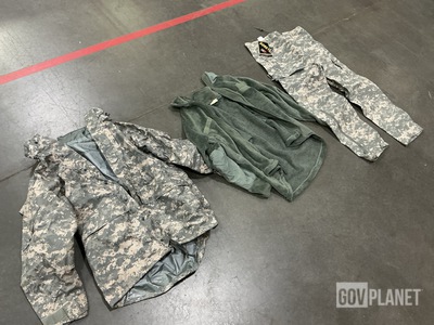 (3) Cold Weather Parkas, (16) Cold Weather Jackets & Assorted Items