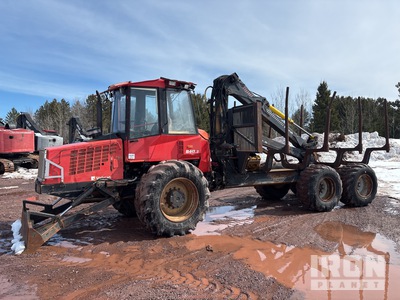 2007 Valmet 840.3 12 ton 6x6 Log Forwarder
