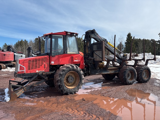 2007 Valmet 840.3 12 ton 6x6 Log Forwarder