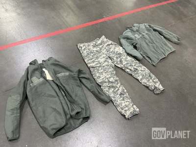 (29) Pairs of Cold Weather Trousers, (17) Cold Weather Jackets & Assorted Items