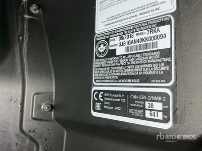 2019 Can-Am Maverick 4x4 Vehículo utilitario