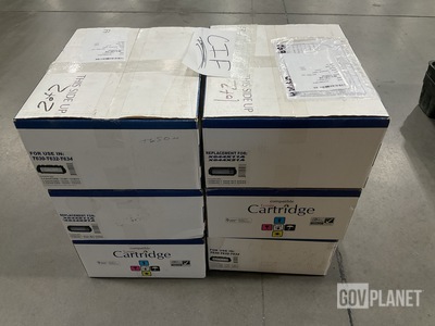 (6) Lexmark X644X21A Toner Cartridges