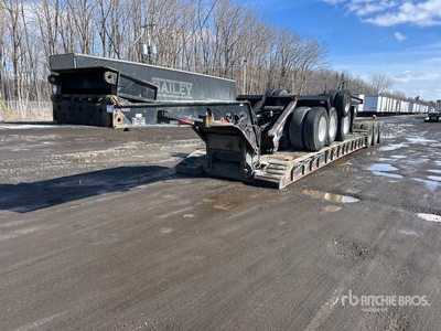 2019 Talbert T455C 55 ton Tri/A Removable Gooseneck Remorque Surbaissée