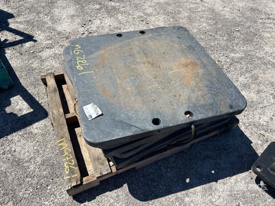 Quantity of (6) Placas de grúa