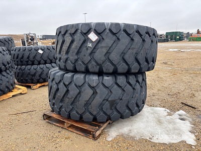 Quantity of (2) 29.5R25 Tires (Unused)