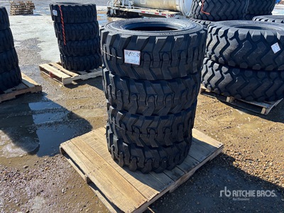 Quantity of (4) 12-16.5 Skid Steer Reifen (Unused)