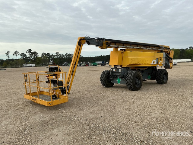 2019 Haulotte HA130RTJPRO 4WD Diesel Articulating Boom Lift